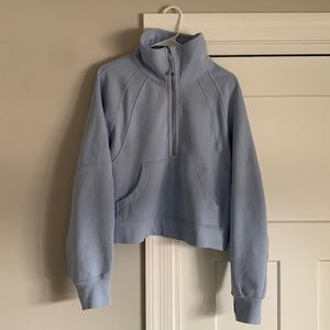 Lululemon scuba oversized funnel half zip